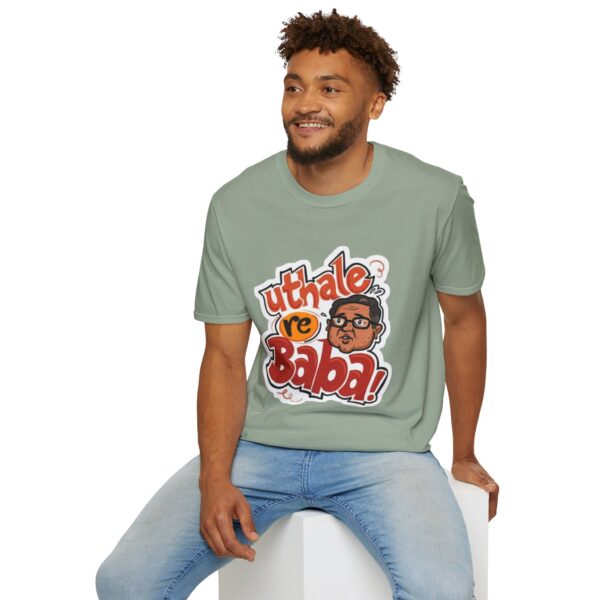 Funny Utha Le Re Baba Unisex T-Shirt - Image 18