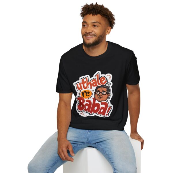 Funny Utha Le Re Baba Unisex T-Shirt - Image 13