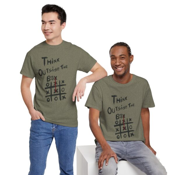 Think Outside of The Box Printed Tee - Image 15