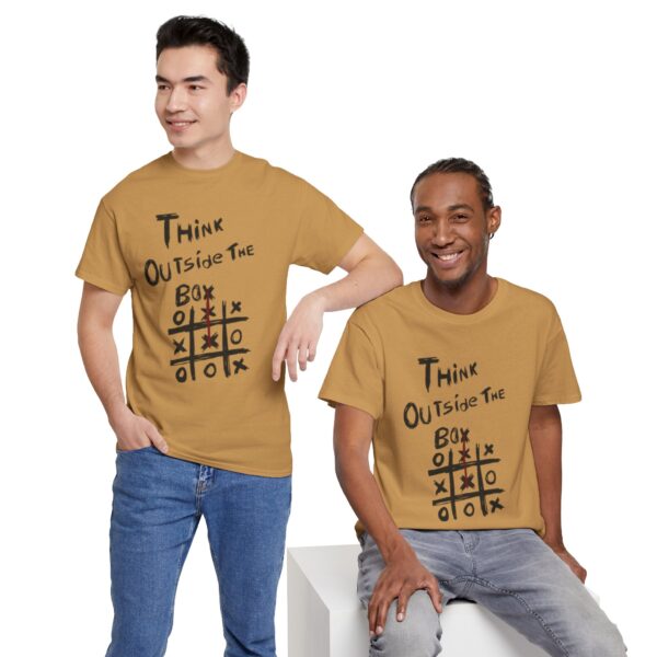 Think Outside of The Box Printed Tee - Image 10