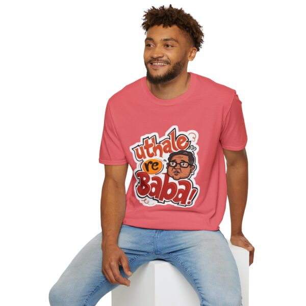 Funny Utha Le Re Baba Unisex T-Shirt - Image 8